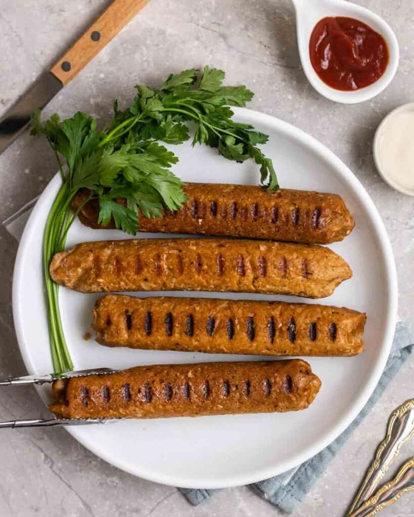 Vegan Italian Seitan Sausages My Plantiful Cooking
