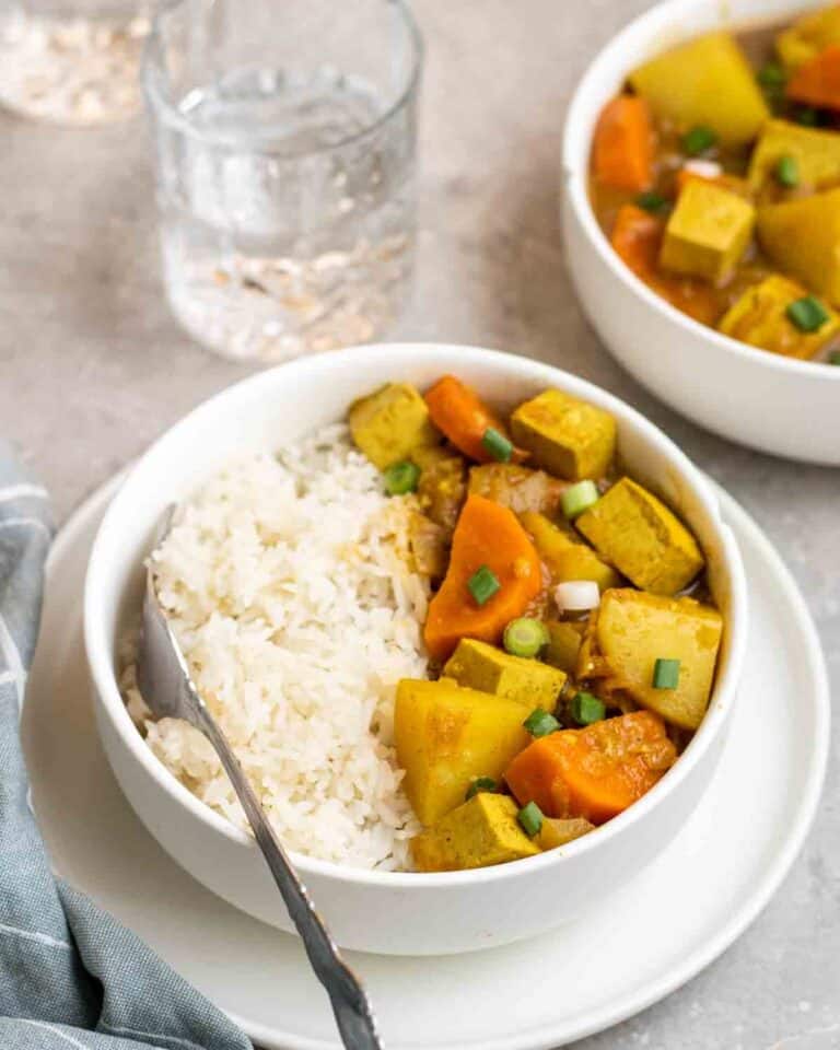 Vegan Japanese Curry with Tofu My Plantiful Cooking