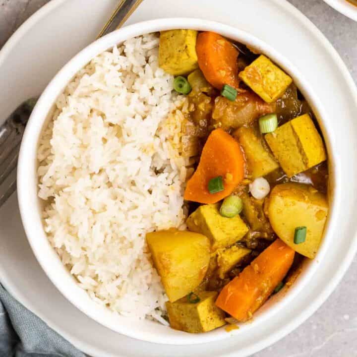 Vegan Japanese Curry with Tofu My Plantiful Cooking