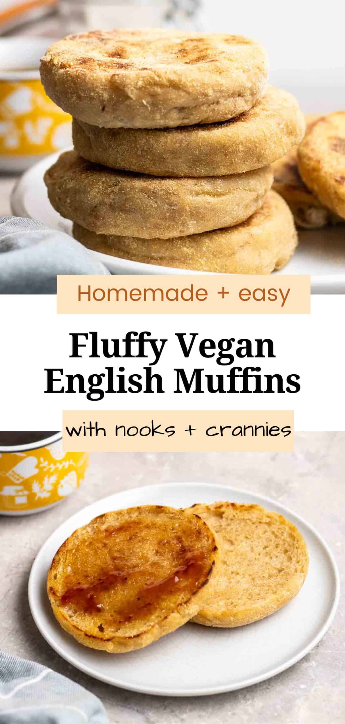 Vegan English Muffins My Plantiful Cooking