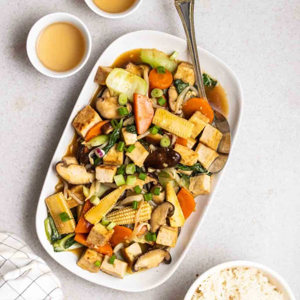 Vegan Tofu Chop Suey My Plantiful Cooking
