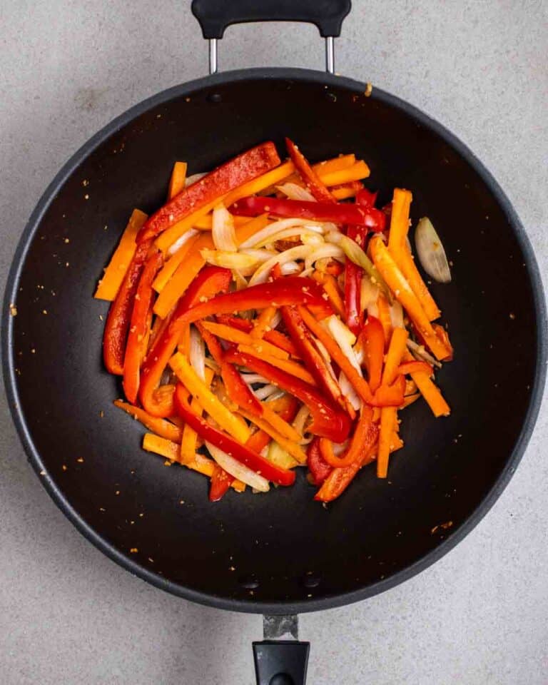 Peanut Sauce Tofu Stirfry My Plantiful Cooking
