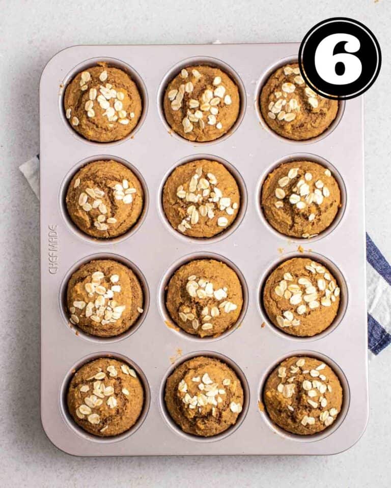 Banana Applesauce Oatmeal Muffins My Plantiful Cooking