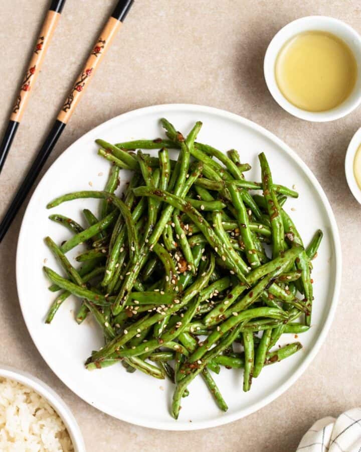 Chinese Soy Sauce Green Beans My Plantiful Cooking