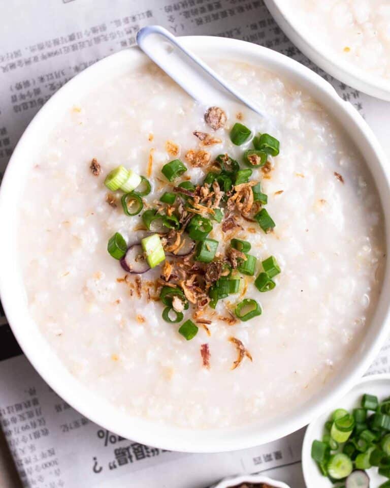 Brown Rice Congee Recipe Creamy Brown Rice Congee – My Plantiful Cooking