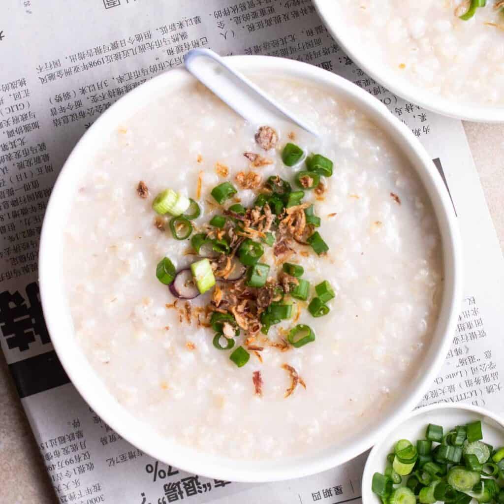 Creamy Brown Rice Congee – My Plantiful Cooking